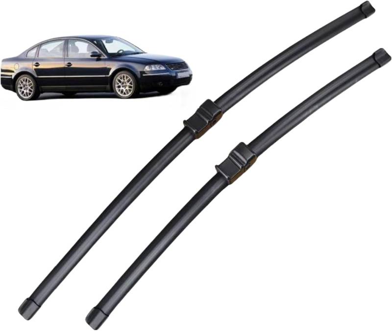 Auto Scheibenwischer für-VW Passat B5 B5.5 2002-2005 21"+20", Hochwertige Wischergummi Klare Sicht ErsatzZubehör von GaBlok