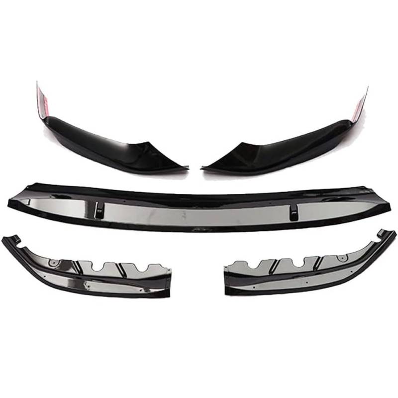 Auto Frontstoßstange Spoiler für BMW New 5 Series G30 G38 2018-2020, Frontspoiler Spoilerlippe Splitter Diffusor Lippe Stoßstangen Protector Zubehör von GaRcan