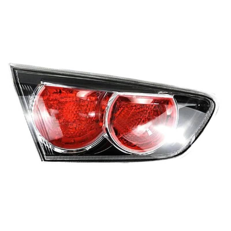 Auto Rücklicht Rückleuchte für Mitsubishi Lancer Sedan 2010-2015, Rückleuchten Heckleuchte Links Rechts Bremslicht Rücklichter Hinten Signal Blinker Zubehör,E/Black Left Inside von GaRcan