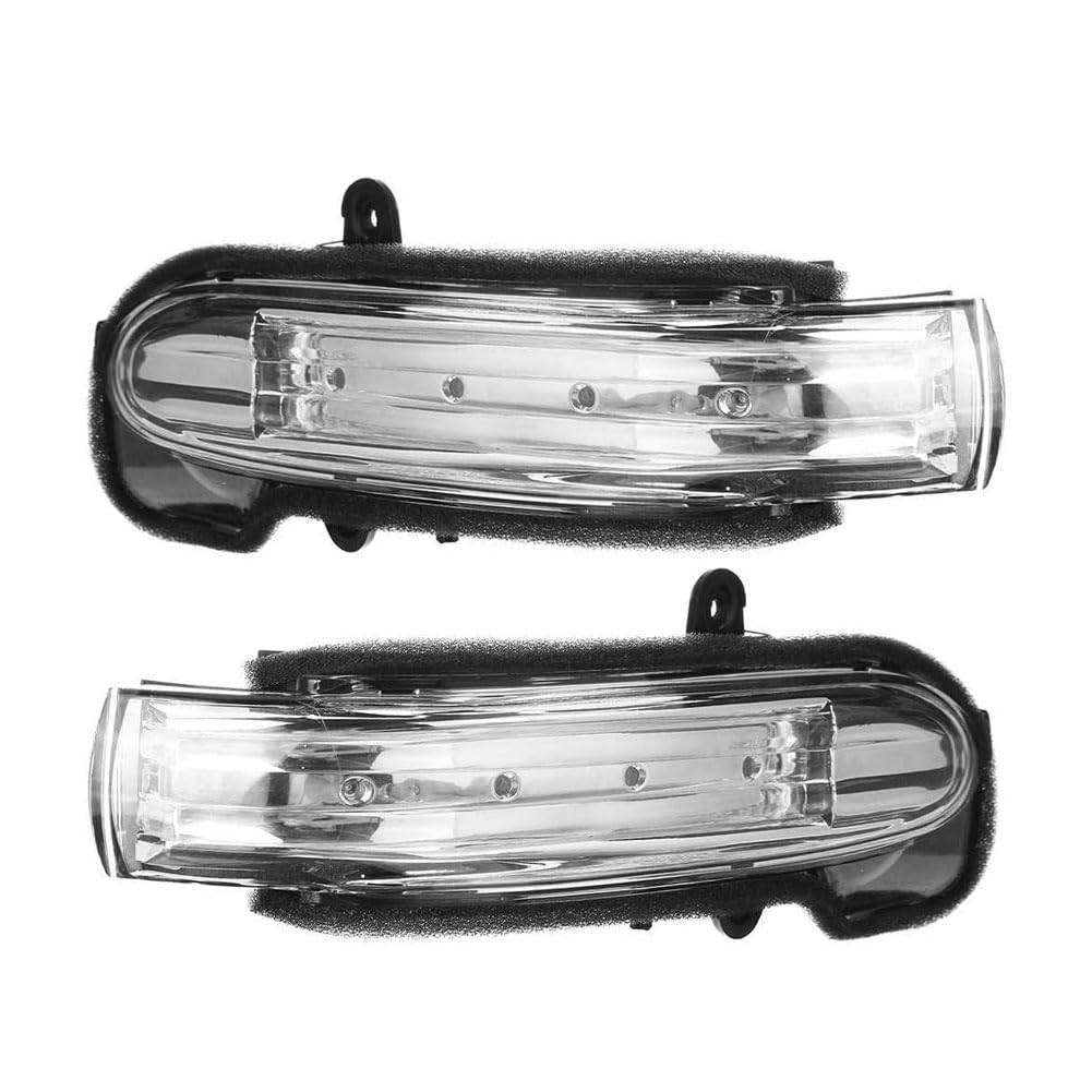 GaRcan Rückspiegel Blinker Licht für Benz C-Class W203 2003-2007, Seitenspiegel Blinkerleuchte Blinkleuchte Spiegel Spiegelblink Blinkerlicht Spiegelblinker von GaRcan