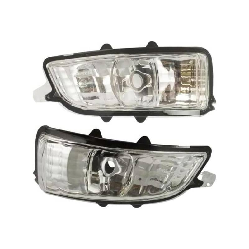 GaRcan Rückspiegel Blinker Licht für Volvo S40 2007–2012, Seitenspiegel Blinkerleuchte Blinkleuchte Spiegel Spiegelblink Blinkerlicht Spiegelblinker von GaRcan