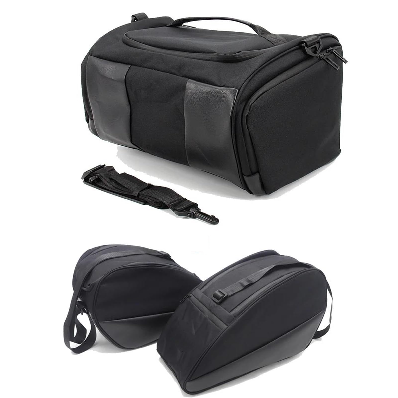 Motorbike Tool Set Für BM&W K 1600 Grand America K1600B 2018 2019 Motorrad Seitenbox Innentasche Autotasche Aufbewahrungstasche Innentasche Buchse Motorbike Riding Bag ( Size : Side and Back bag ) von GaRcan