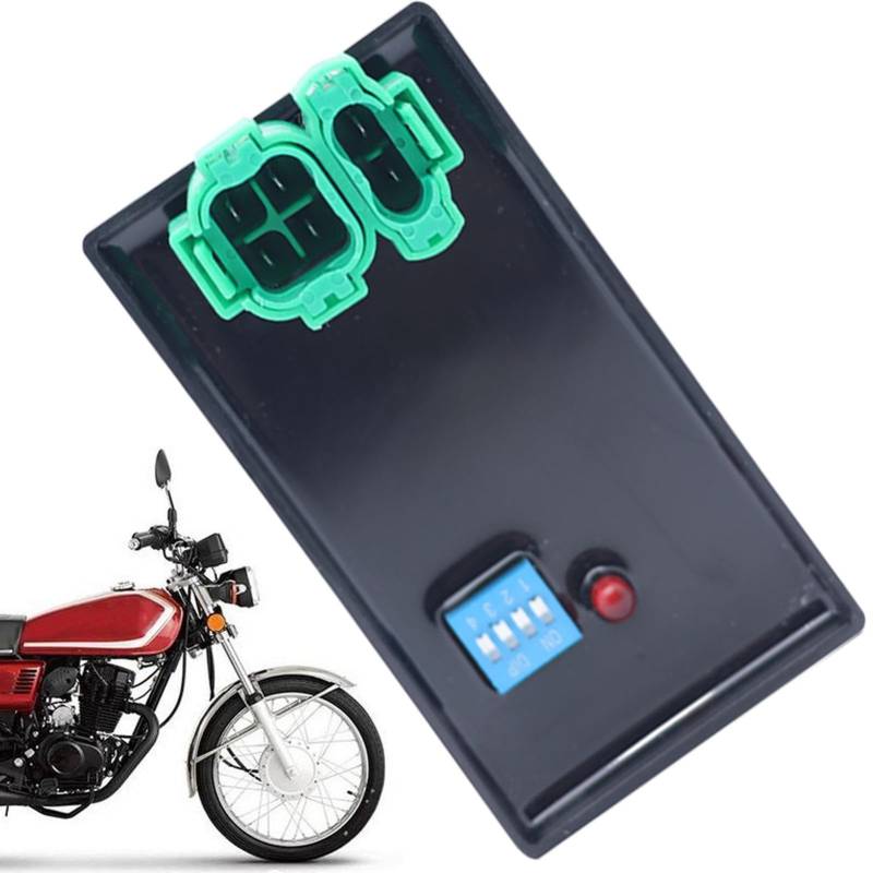 Gacqpli Motorrad -Zündbox, CDI Zündkiste | Motorradmotormodifikation Ersatzbox | Motorradklinganhänge für ein sicheres Fahr- und Öleffizienz von Gacqpli