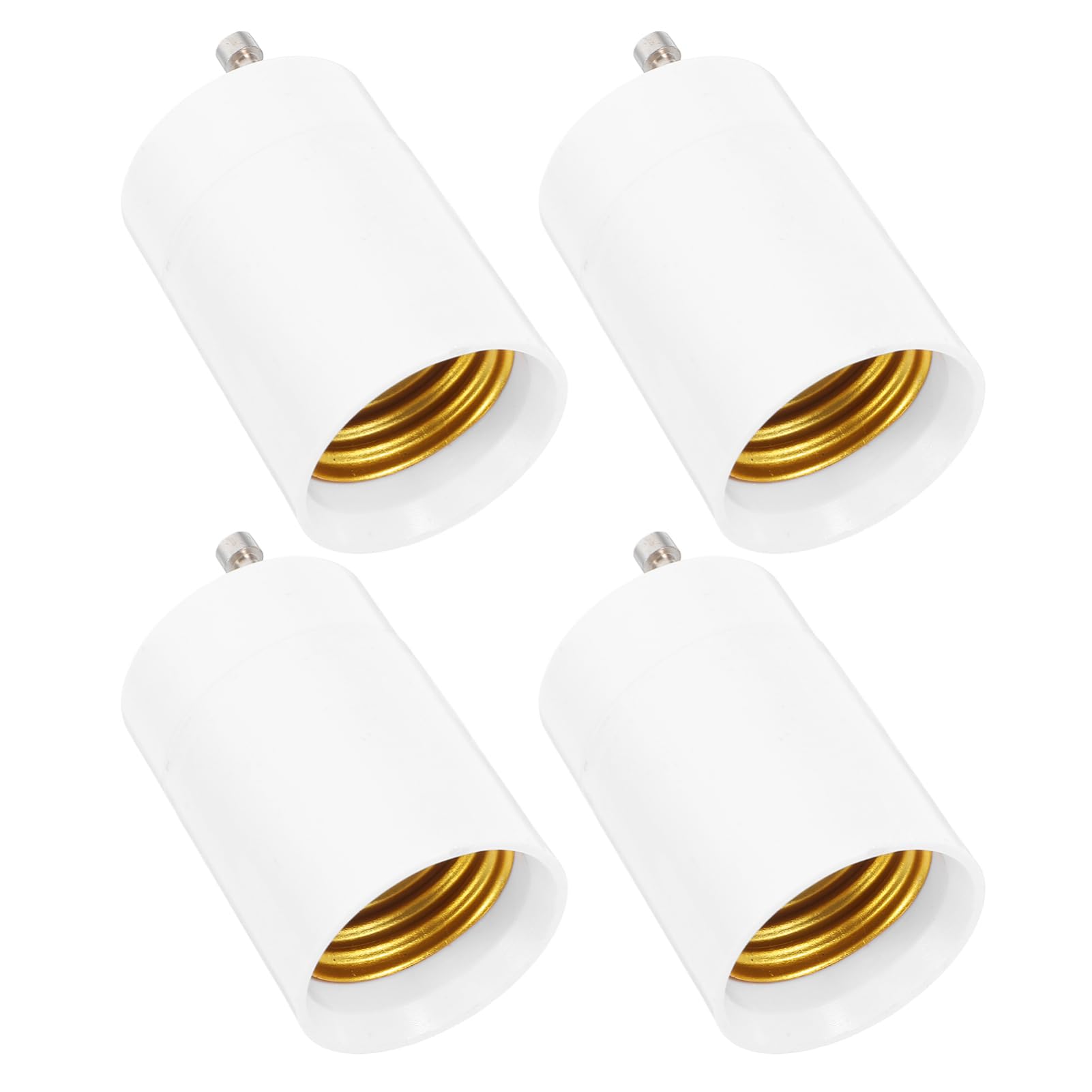 Gadpiparty 4Pcs Gu24 Bis E26/E27-Adapter Gu24 Bi-Pin-Basis-Fix von Gadpiparty