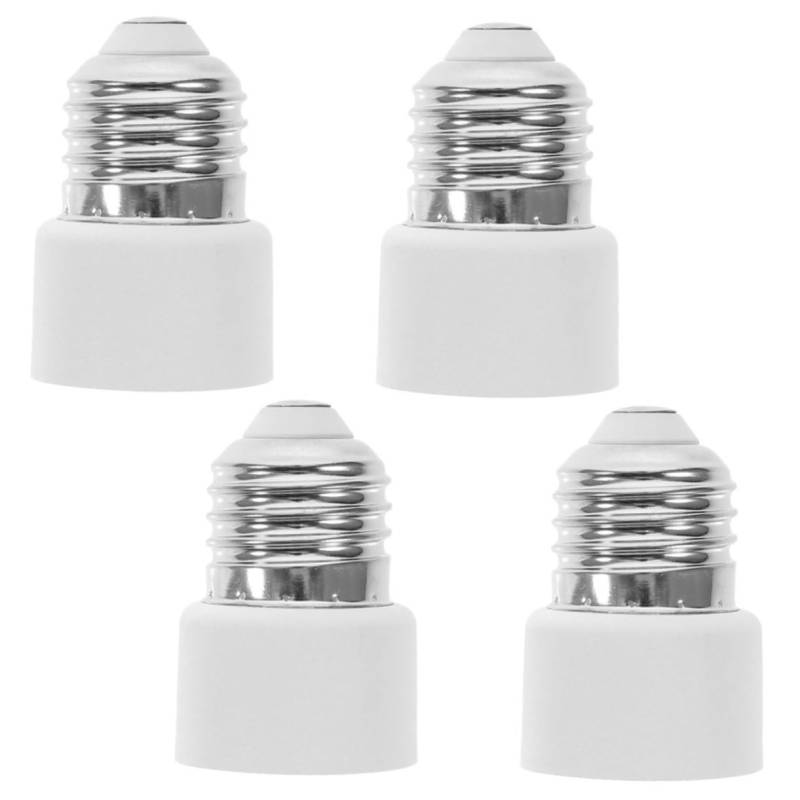 Gadpiparty 4er Set Lampenfassung Zu Steckdose Adapter E27 Auf 2 Stecker Einfach Zu Installieren 220V Kompatibel Mit Verschiedenen Leuchtmitteln von Gadpiparty