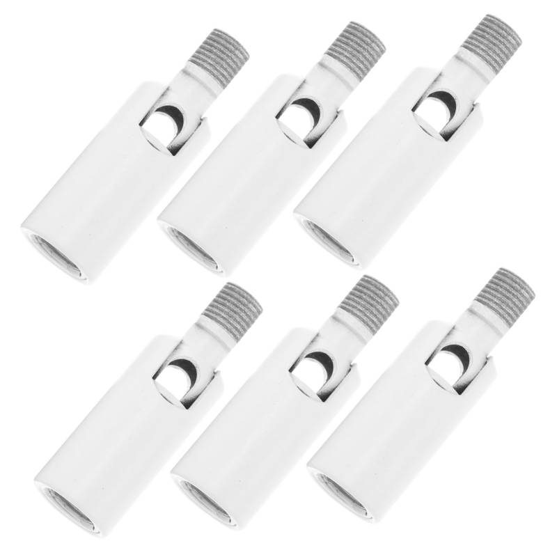 Gadpiparty 6er Set Universal Lampenadapter Für Deckenleuchten M10 Innengewinde Drehadapter Für 180° Mechanische Verbindung Ideal Für Renovierung Und Bauarbeiten von Gadpiparty