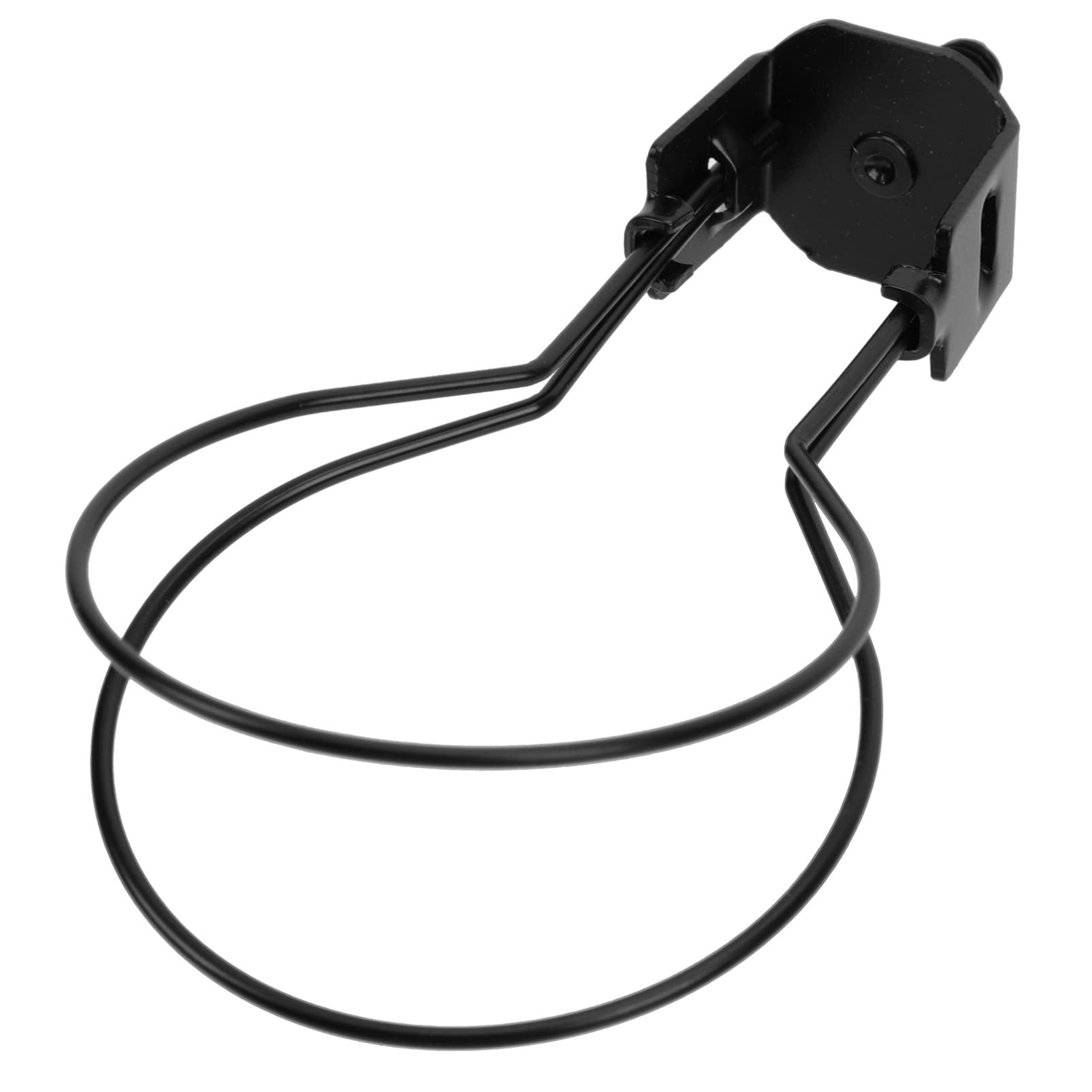 Gadpiparty Glühbirnen-Clip tischlampe klemmbar aussenleuchte lampenklemmen Lampenschirmhalter Lampenhalter für Deckenlampen Beleuchtungsdekorteile Lichtabdeckungshalter Schmiedeeisen Black von Gadpiparty