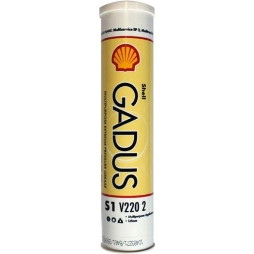 Shell Gadus S1 V220 2 Mehrzweckfett mit EP-Eigenschaft 400g Kartusche von Gadus S1 V220