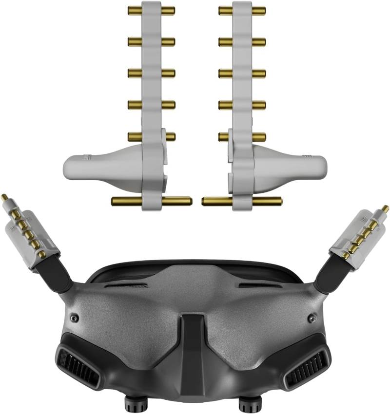 ZEEKOL Yagi-UDA Antennensignalverstärker für DJI Goggles 3/Goggles 2, 5.8GHZ Signal-Verstärker für DJI Avata2/Avata Goggles 3/Goggles 2 FPV Goggles Drohnen-Fernbedienungszubehör, 1 Paar von GAEKOL