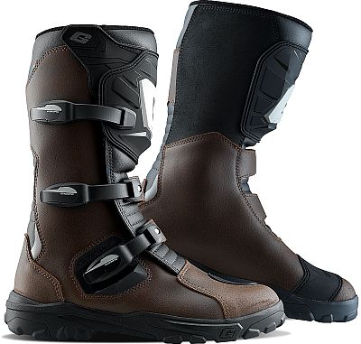 Gaerne Adventure Aquatech, Stiefel wasserdicht - Dunkelbraun/Schwarz - 41 EU von Gaerne