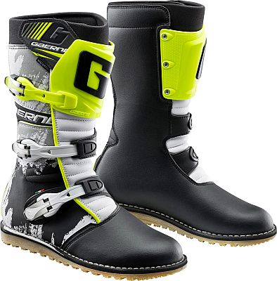 Gaerne Balance Classic S24, Stiefel - Schwarz/Grau/Neon-Gelb - 41 EU von Gaerne