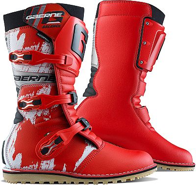 Gaerne Balance XTR Aquatech, Stiefel wasserdicht - Rot/Weiß - 39 EU von Gaerne