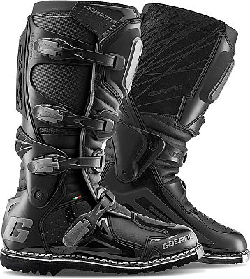 Gaerne Fastback Endurance Enduro Midnight, Stiefel - Schwarz/Dunkelgrau - 41 EU von Gaerne