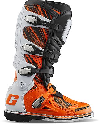 Gaerne Fastback Endurance Stiefel - Orange/Weiß/Schwarz - 40 EU von Gaerne