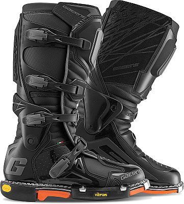 Gaerne Fastback Endurance Supermotard Midnight, Stiefel - Schwarz/Dunkelgrau - 41 EU von Gaerne