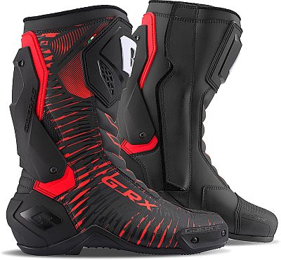 Gaerne G-RX, Stiefel - Schwarz/Rot - 43 EU von Gaerne