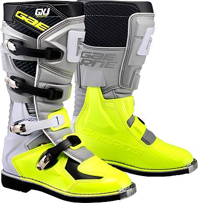 Gaerne GX-J, Stiefel Kinder - Grau/Neon-Gelb - 41 EU von Gaerne