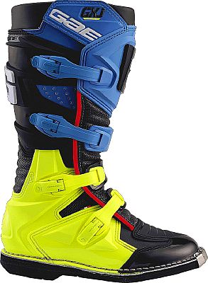 Gaerne GX-J, Stiefel Kinder - Schwarz/Blau/Neon-Gelb - 40 EU von Gaerne