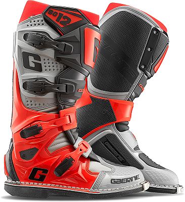 Gaerne SG-12 Forge, Stiefel - Orange/Silber/Schwarz - 41 EU von Gaerne