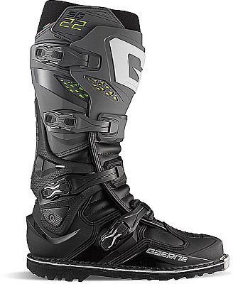 Gaerne SG-22, Stiefel Gore-Tex - Dunkelgrau/Schwarz - 45 EU von Gaerne