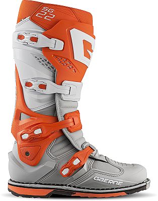 Gaerne SG-22, Stiefel - Orange/Weiß/Grau - 41 EU von Gaerne