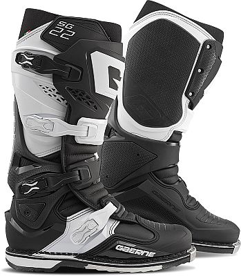 Gaerne SG-22 Black&White, Stiefel - Schwarz/Weiß - 41 EU von Gaerne