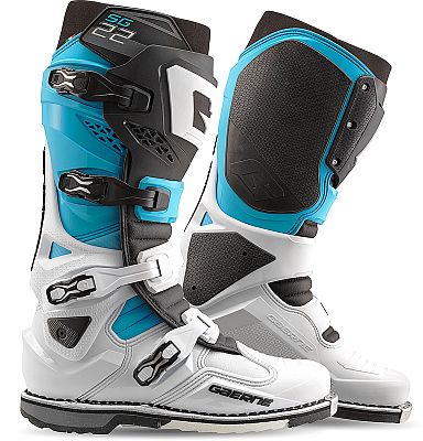 Gaerne SG-22 LE S24, Stiefel - Weiß/Schwarz/Hellblau - 41 EU von Gaerne