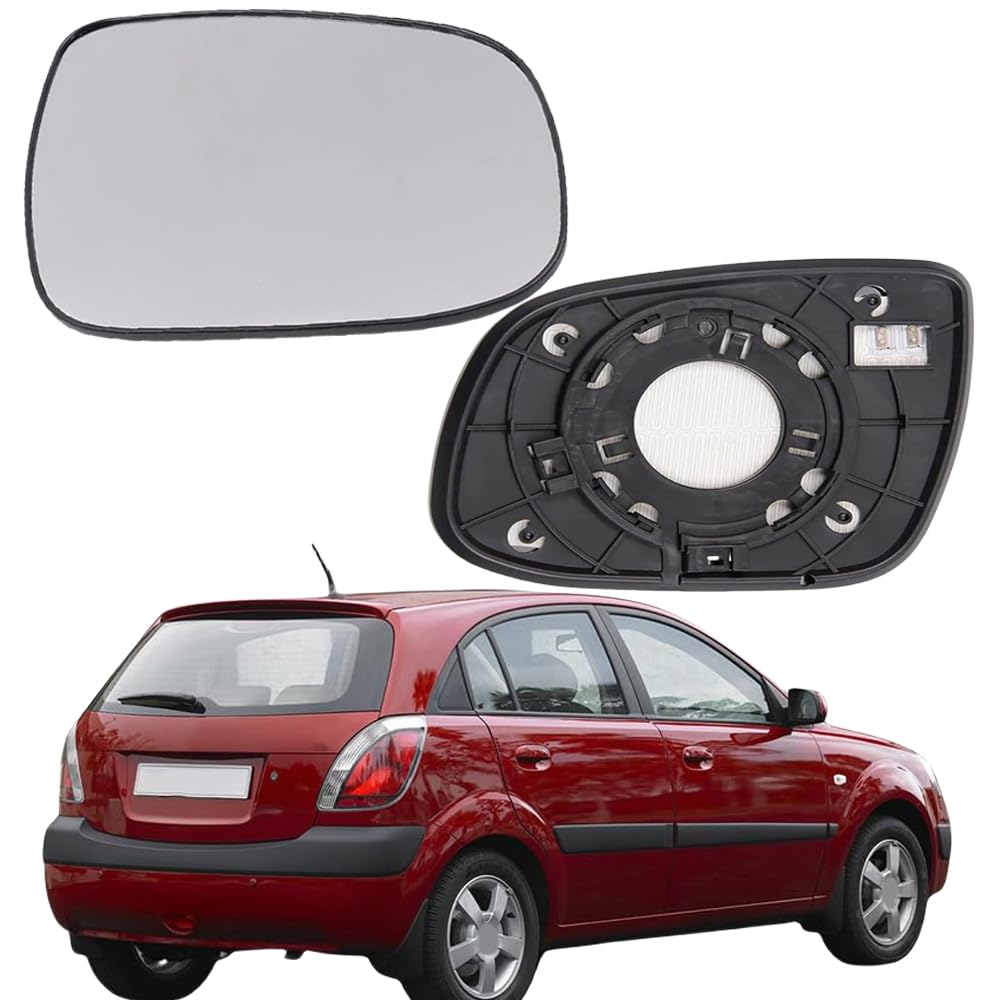 Auto Spiegelglas für KIA Rio 2009-2011 2011-2016 2017-2022, Außenspiegel Beheizbar Linke Rechts Auto Rückspiegel Glas,2009-2011-Right von GaiHLi