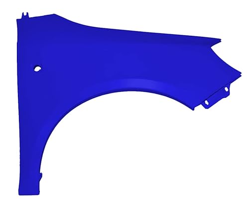 Gal Industrial Kotflügel kompatibel für Skoda Fabia II (5J) | Roomster 4590 Rechts Blau Vorderseite lackiert von Gal Industrial