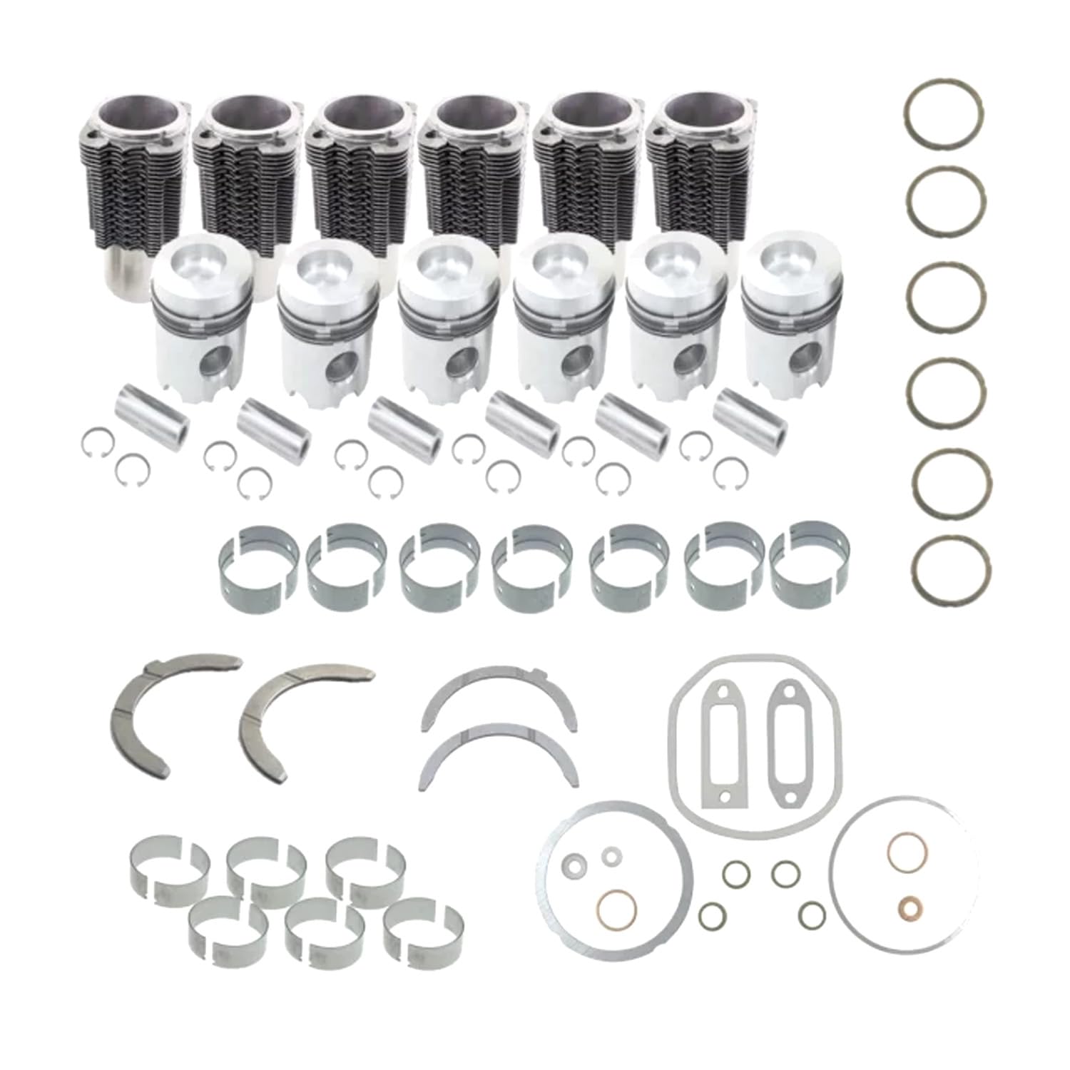 Galloparts Rebuild Kit Kompatibel mit Deutz Motor F6L912 Traktor D8006 D9006 D10006 DX110 von Galloparts