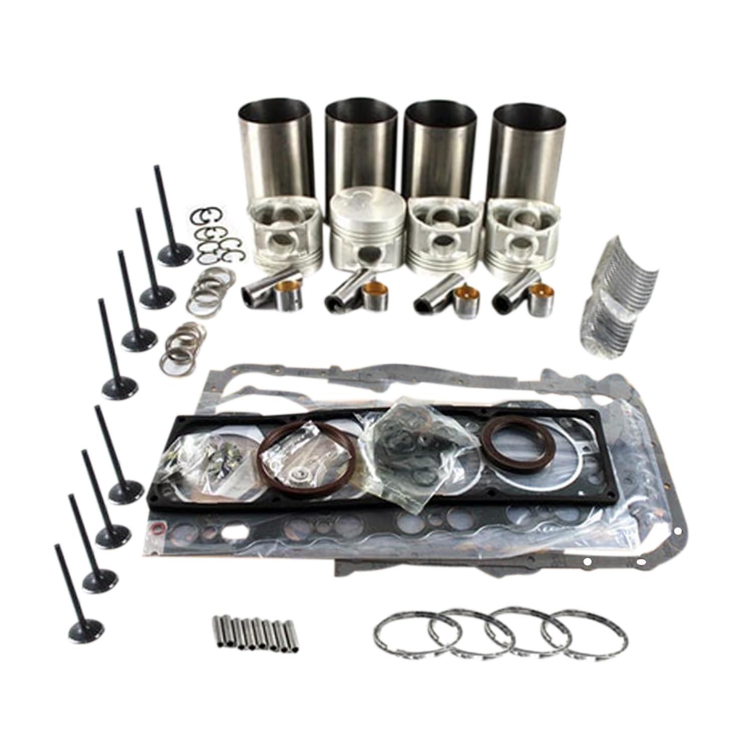 Galloparts Überholung Rebuild Kit Kompatibel mit Daewoo Kompaktlader 460 470 Plus Kompatibel mit Cummins Motor QSB3.3 B3.3 B3.3T von Galloparts