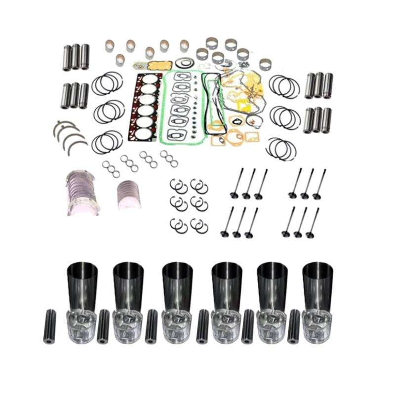 Galloparts Überholung Rebuild Kit Kompatibel mit Hino Motor J08ET J08E-T J08E 6 Zylinder von Galloparts