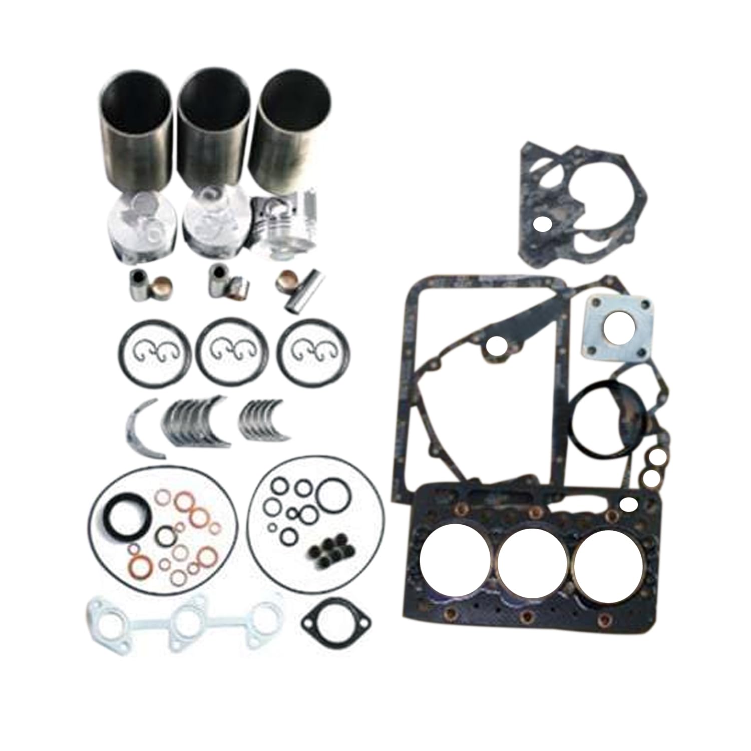 Galloparts Überholung Rebuild Kit Kompatibel mit Kubota Traktor B7410 Motor D782-EBH D782 Kompatibel mit Panda PMS 14000 von Galloparts