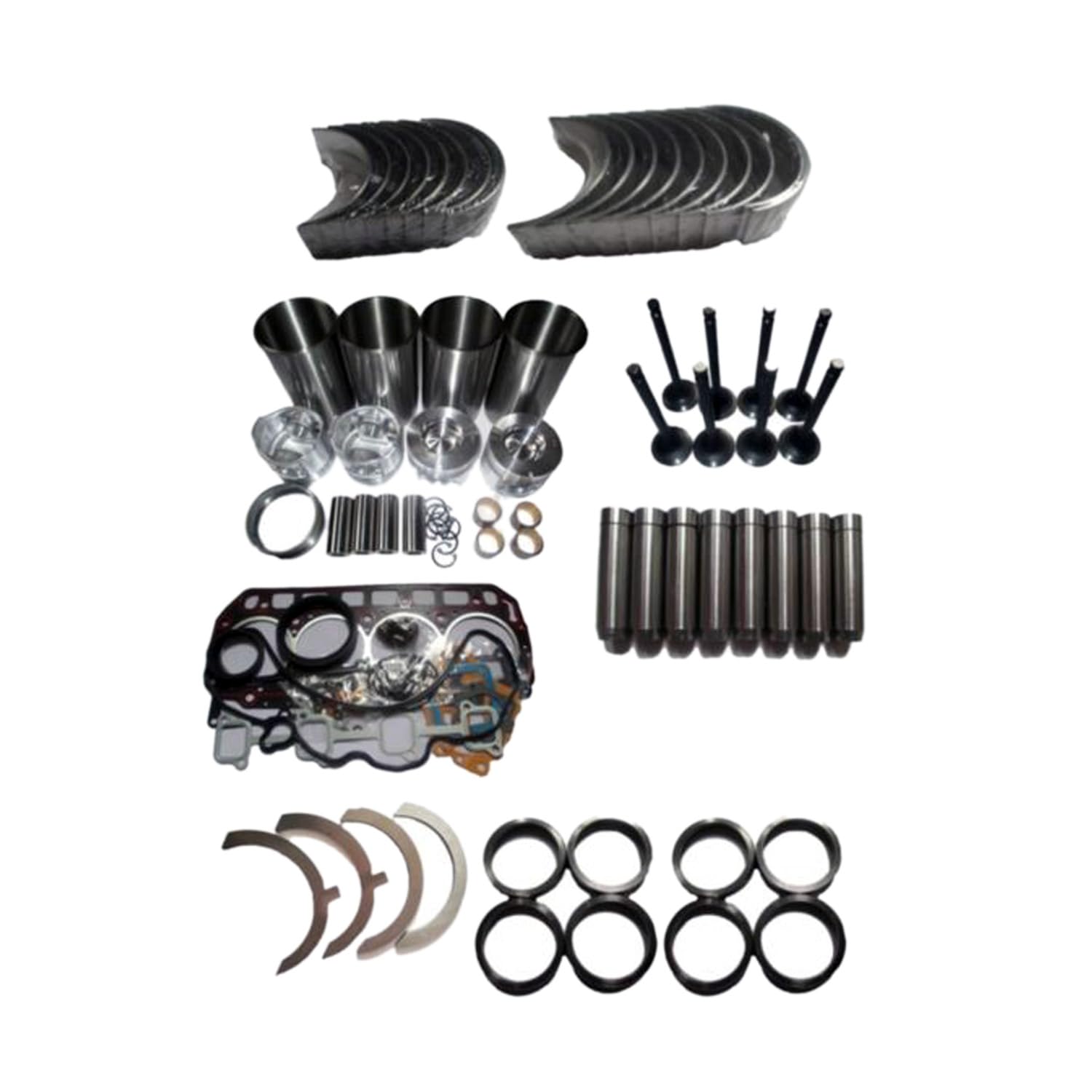 Galloparts Überholung Rebuild Kit Kompatibel mit Mitsubishi Motor 6D31T 6D31 Kompatibel mit Kobelco Bagger HD820 SK230 SK200 von Galloparts