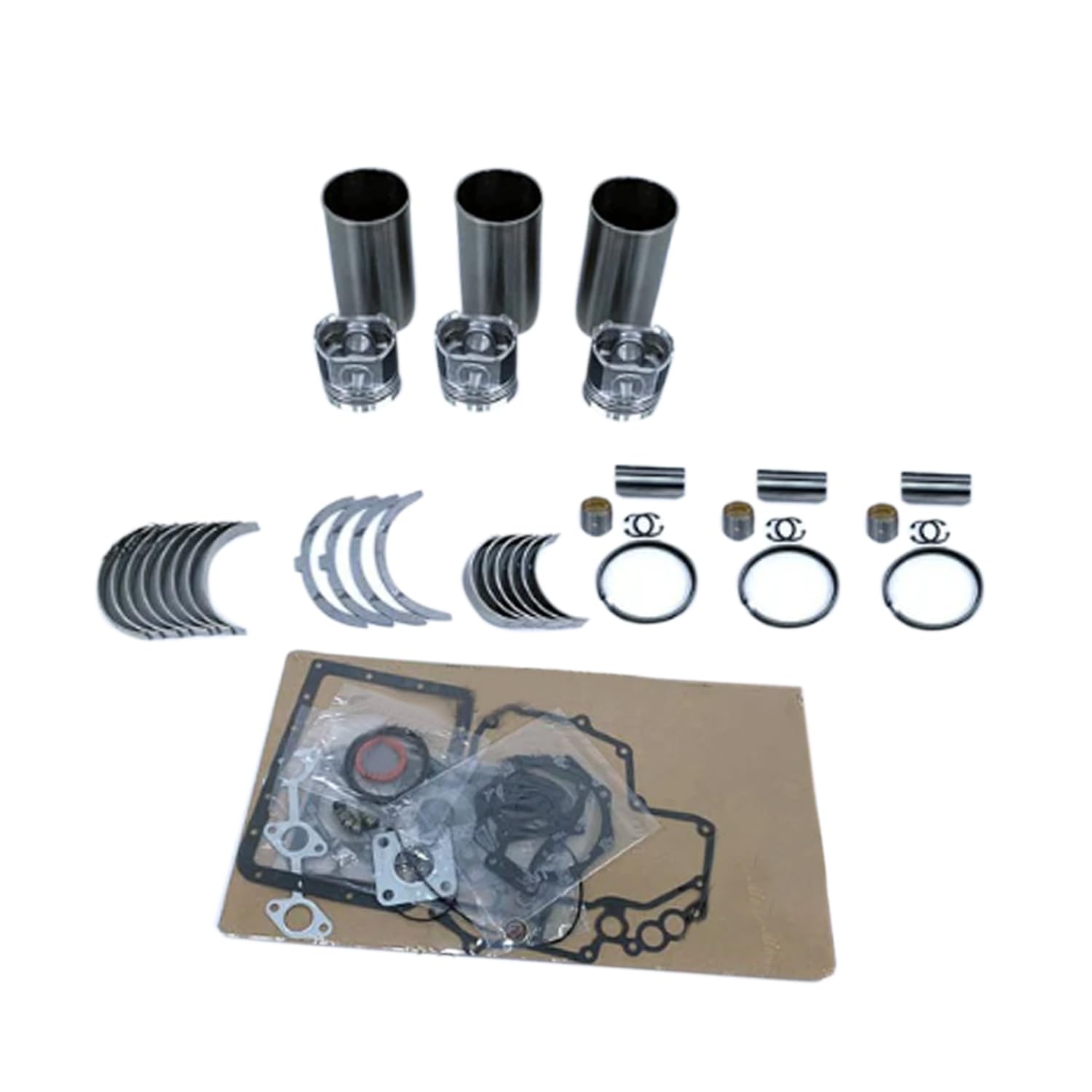 Galloparts Überholung Rebuild Kit Kompatibel mit Sumitomo Bagger S85UX S100F2 Kompatibel mit Isuzu Motor 3KC1 von Galloparts