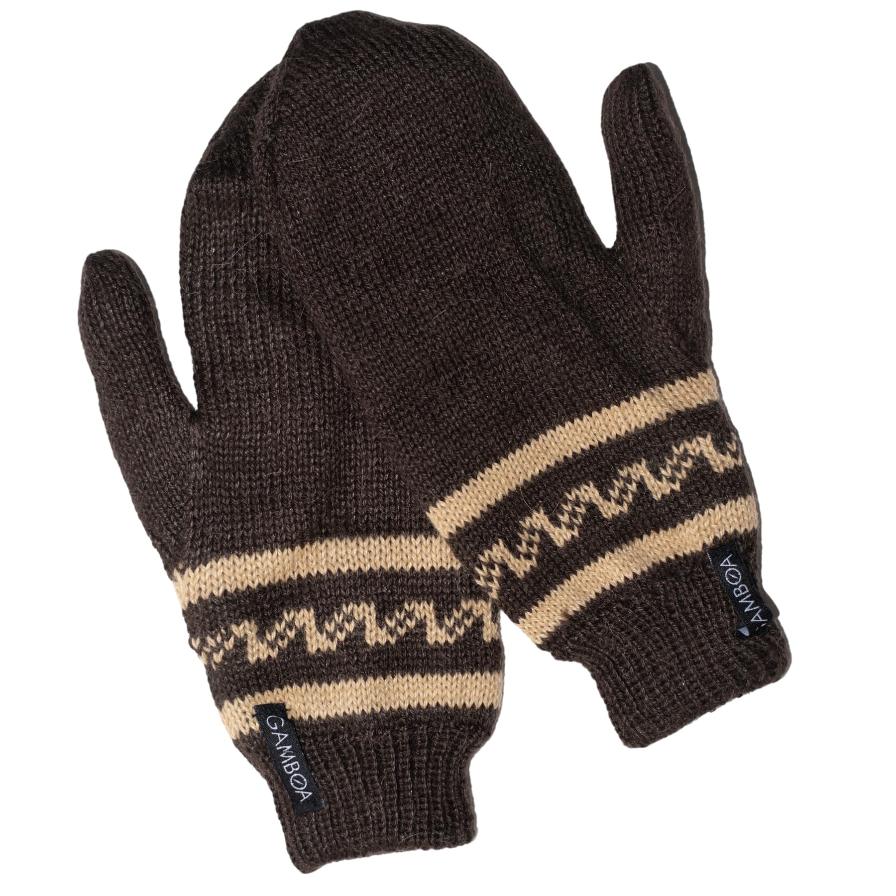 Gamboa Warme und Weiche Alpaka Handschuhe Winter Alpaka handgemacht Handschuhe aus Peru von Gamboa