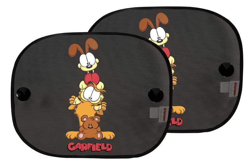 Garfield 2er-Set Sonnenschirme 44 * 36 cm für Reisen mit Kindern von Garfield