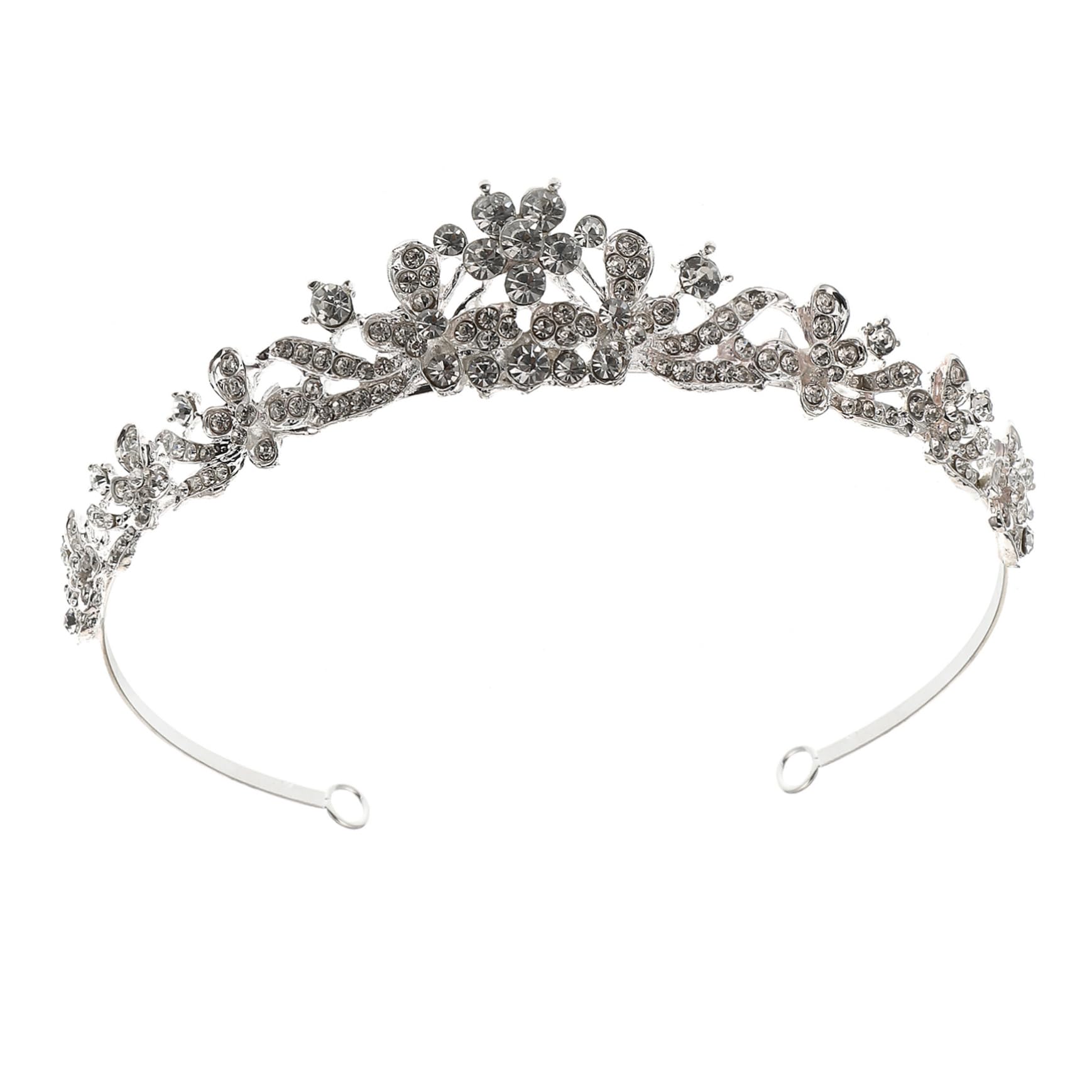 Garneck Elegante Tiara Für Die Hochzeit – Glitzerndes Diadem Aus Strass Für Damen - Perfektes Haaraccessoire Für Braut Und Hochzeitsfeiern - Ideal Für Besondere Anlässe Und Partys von Garneck