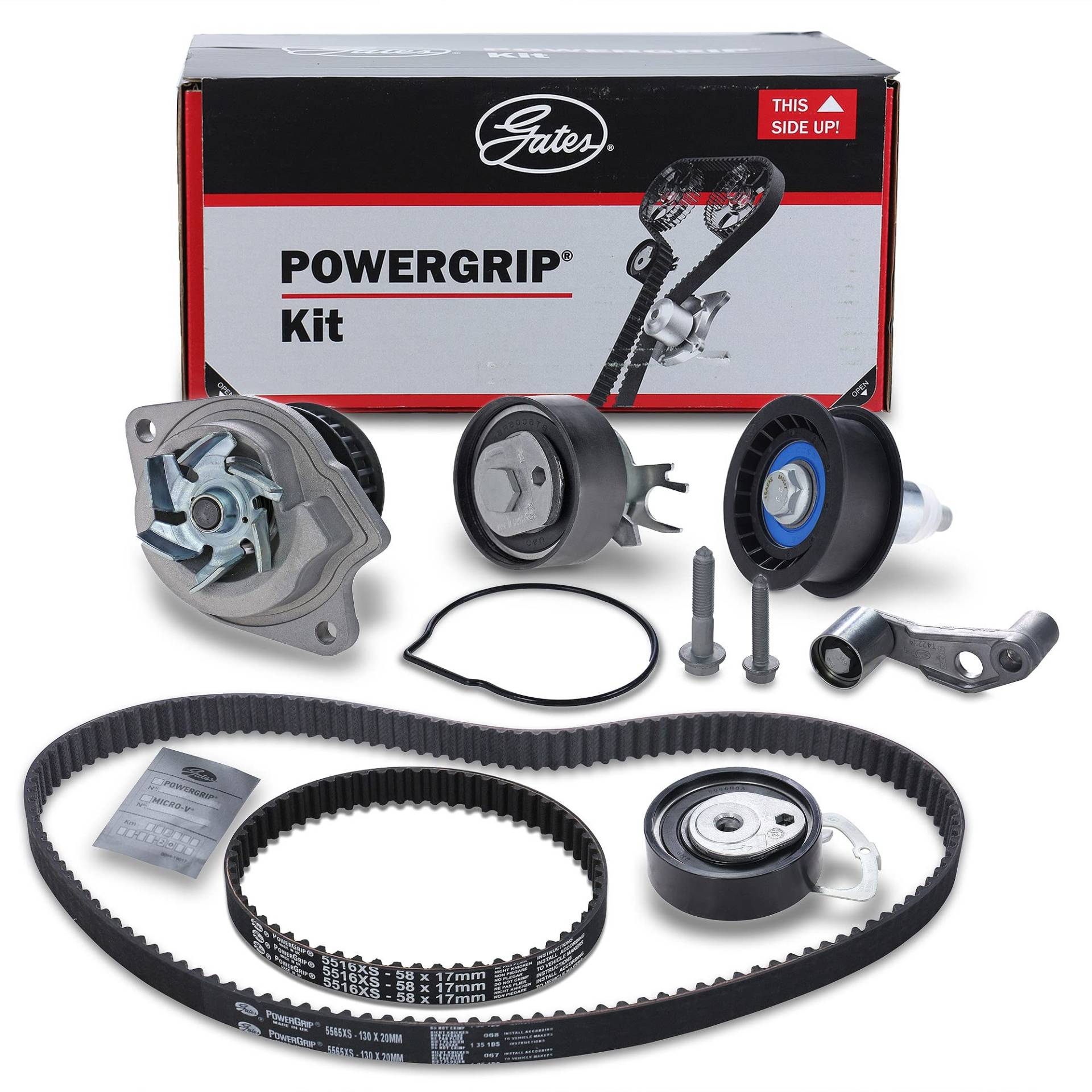 GATES PowerGrip Kit + Wasserpumpe KP25565XS-1 von Gates