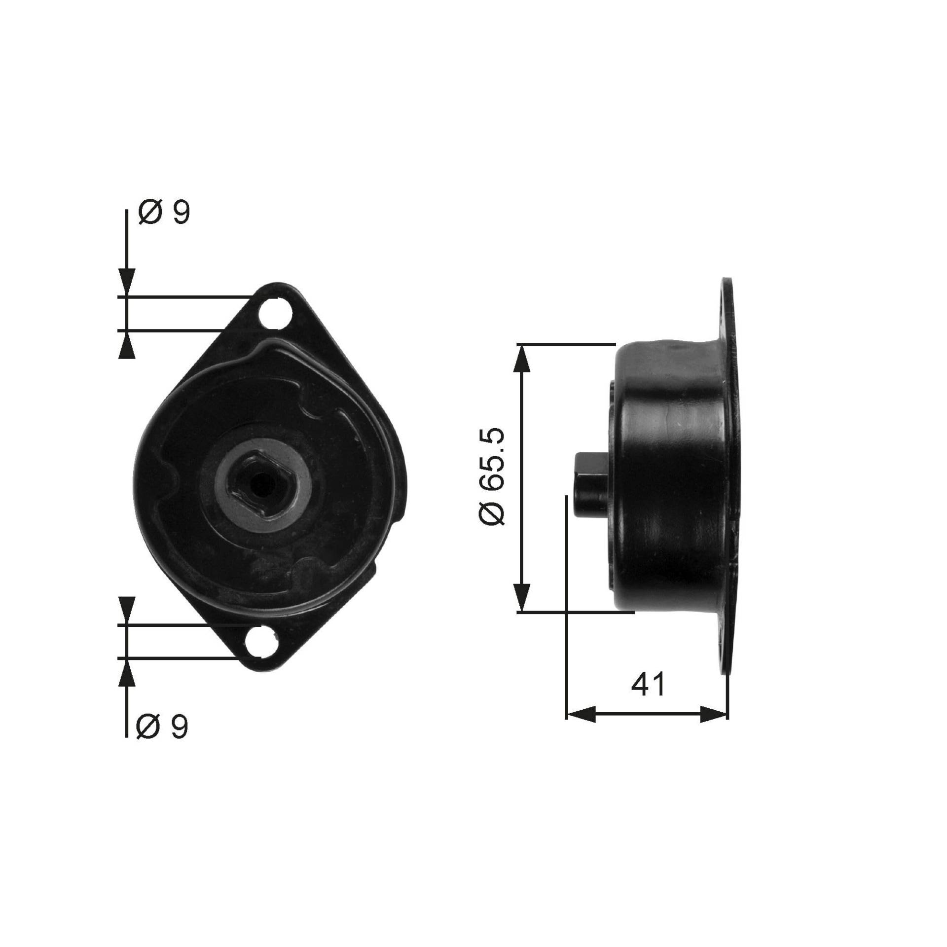 GATES DriveAlign Spannrolle T39091 von Gates