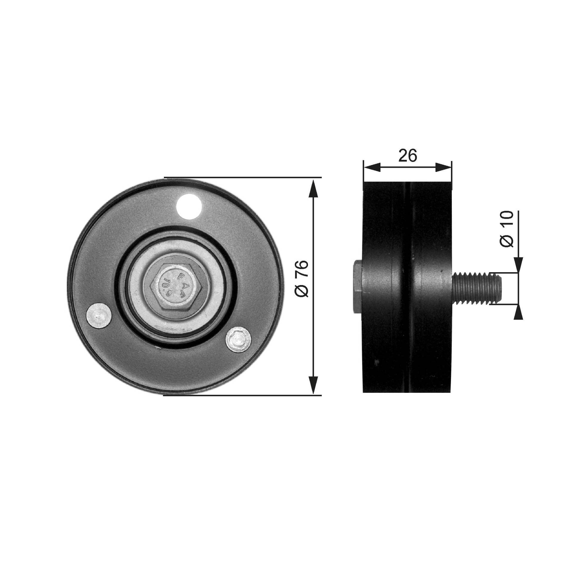 GATES DriveAlign Spannrolle T36083 von Gates