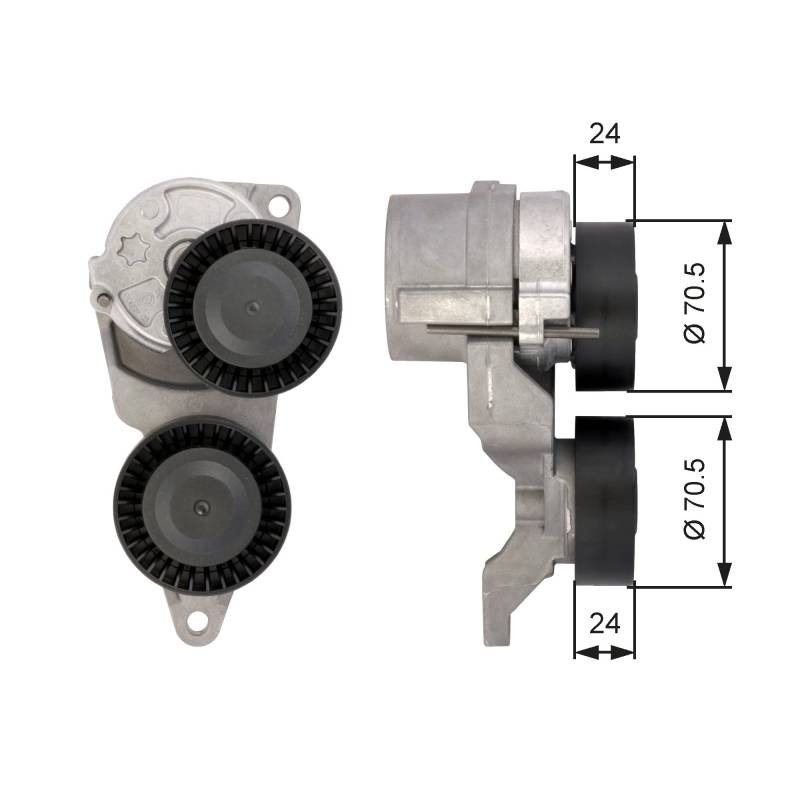 GATES DriveAlign Spannrolle T39026 von Gates