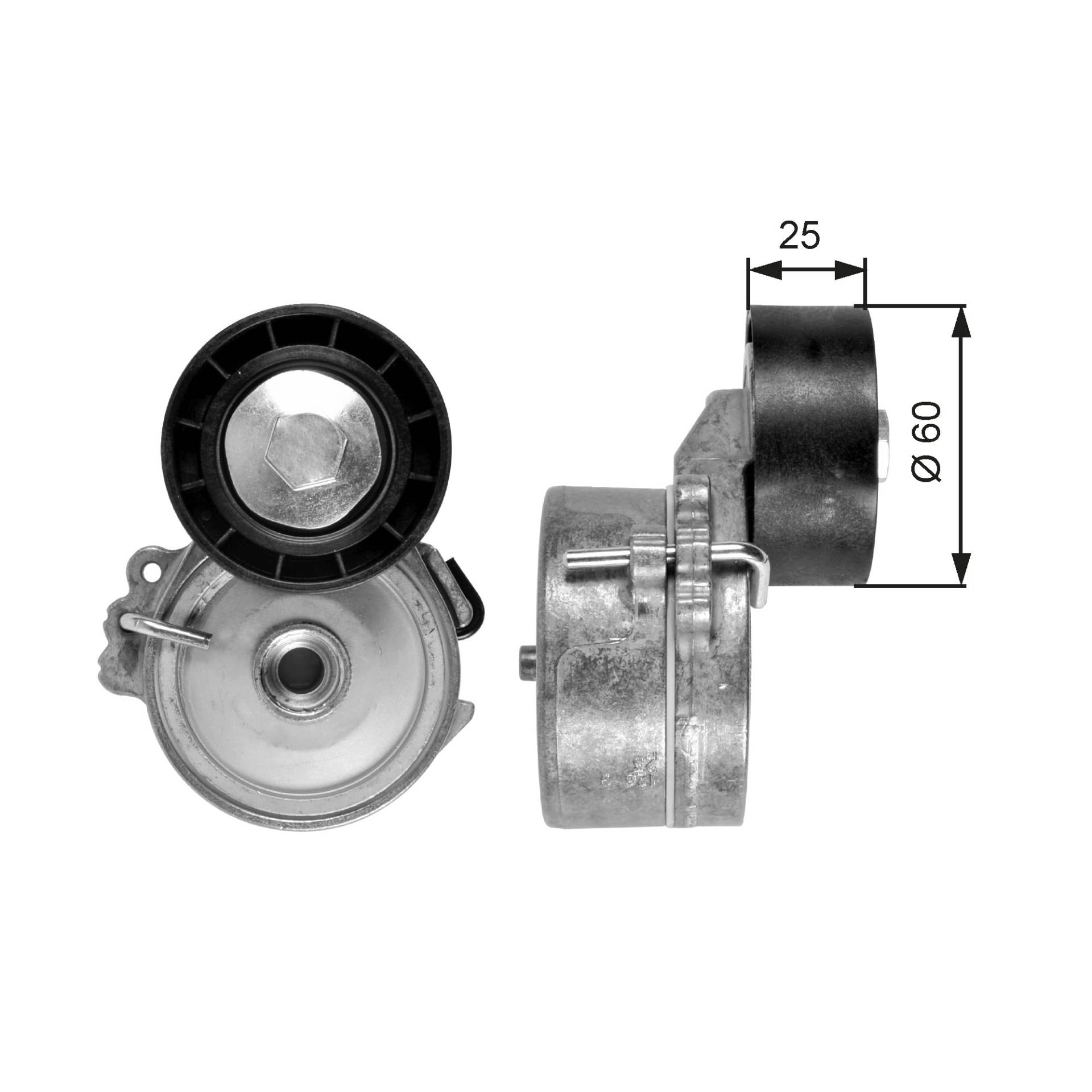 GATES DriveAlign Spannrolle T39033 von Gates