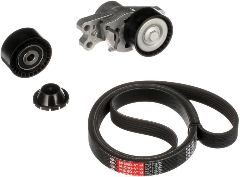 GATES Micro-V Kit K036PK1565, Schwarz von Gates