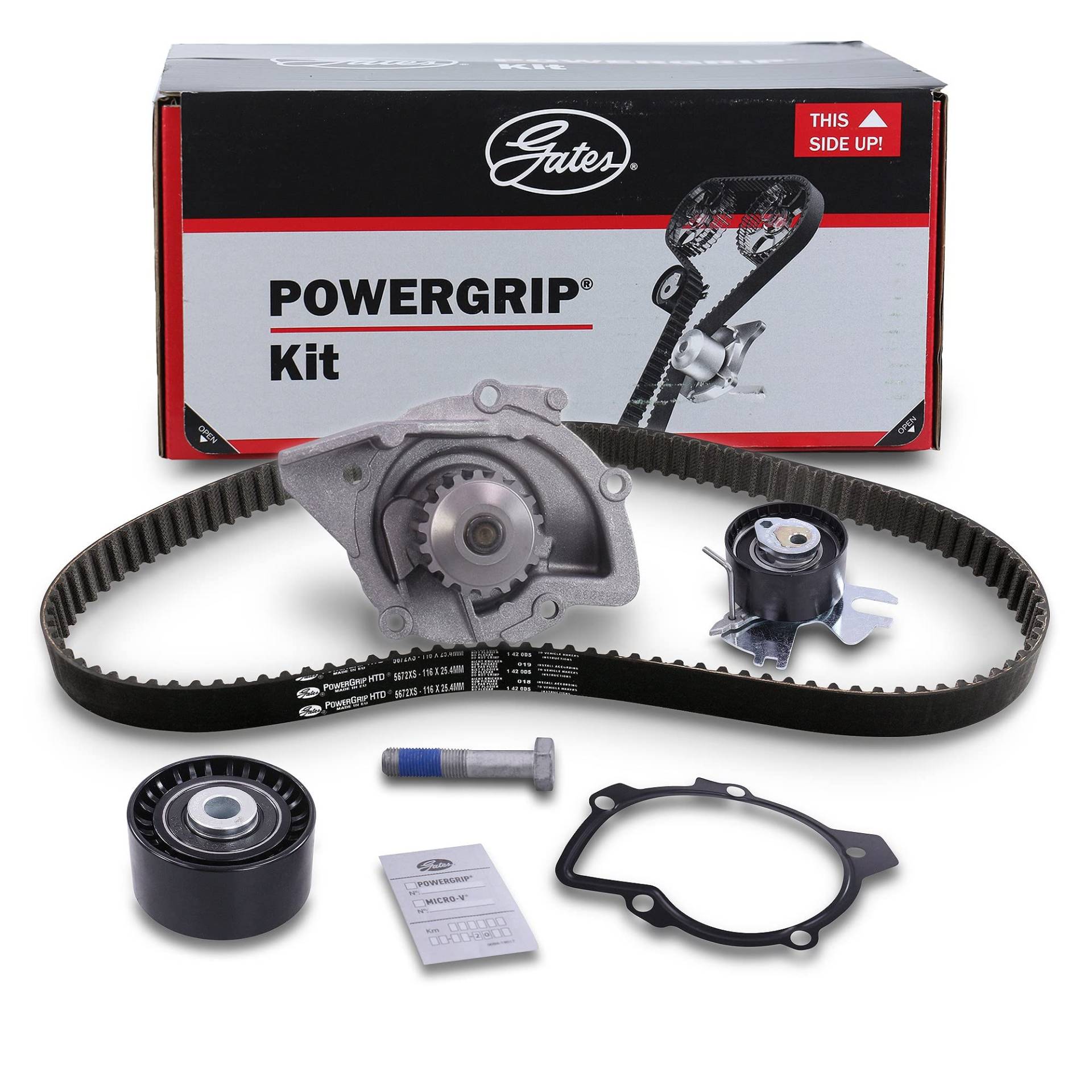 GATES PowerGrip Kit + Wasserpumpe KP15672XS von Gates