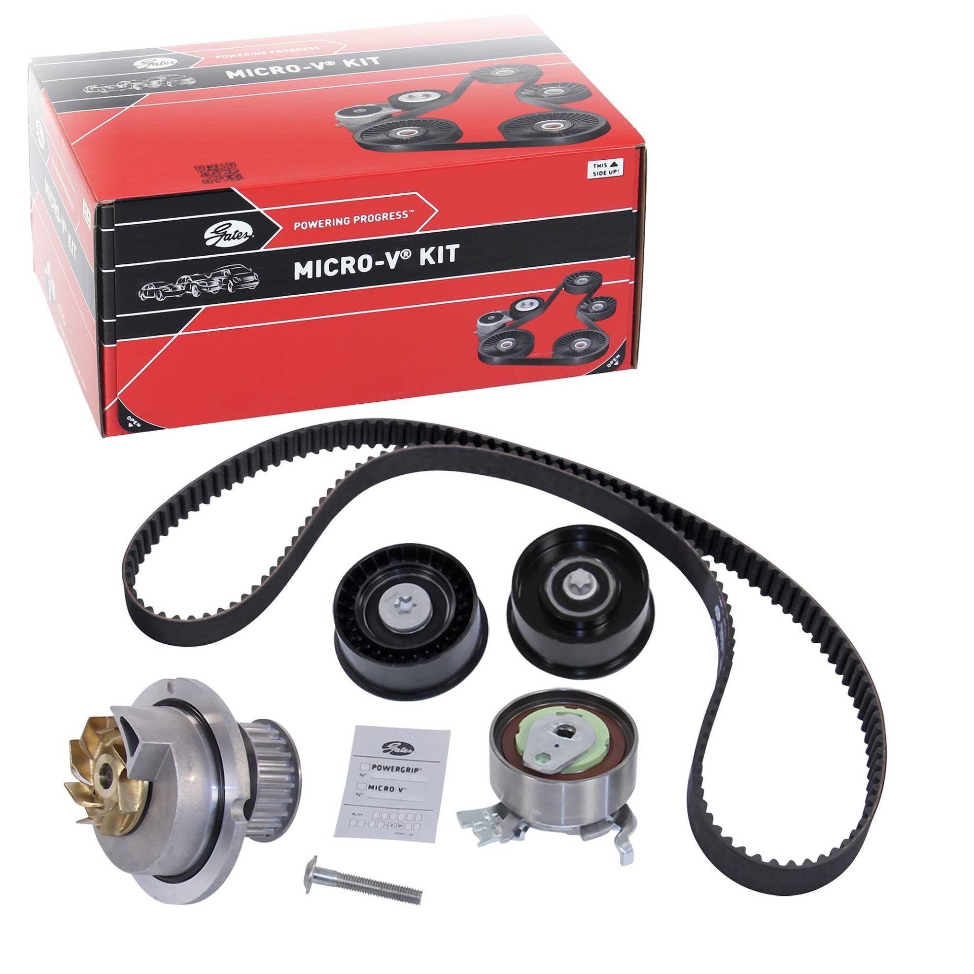 GATES PowerGrip Kit + Wasserpumpe KP25499XS-2 von Gates