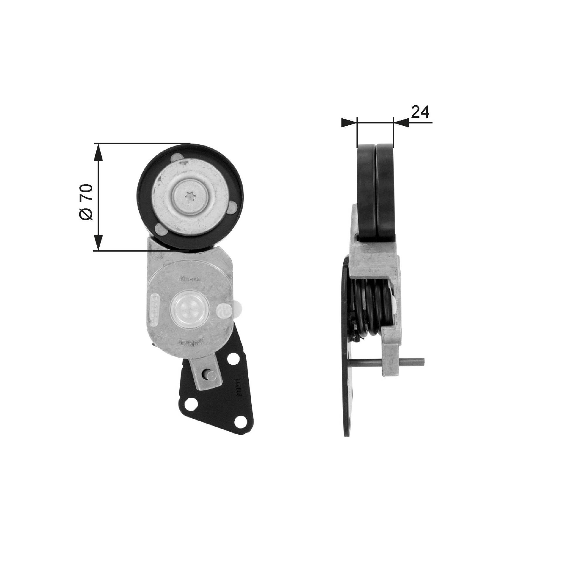 GATES DriveAlign Spannrolle T38426 von Gates