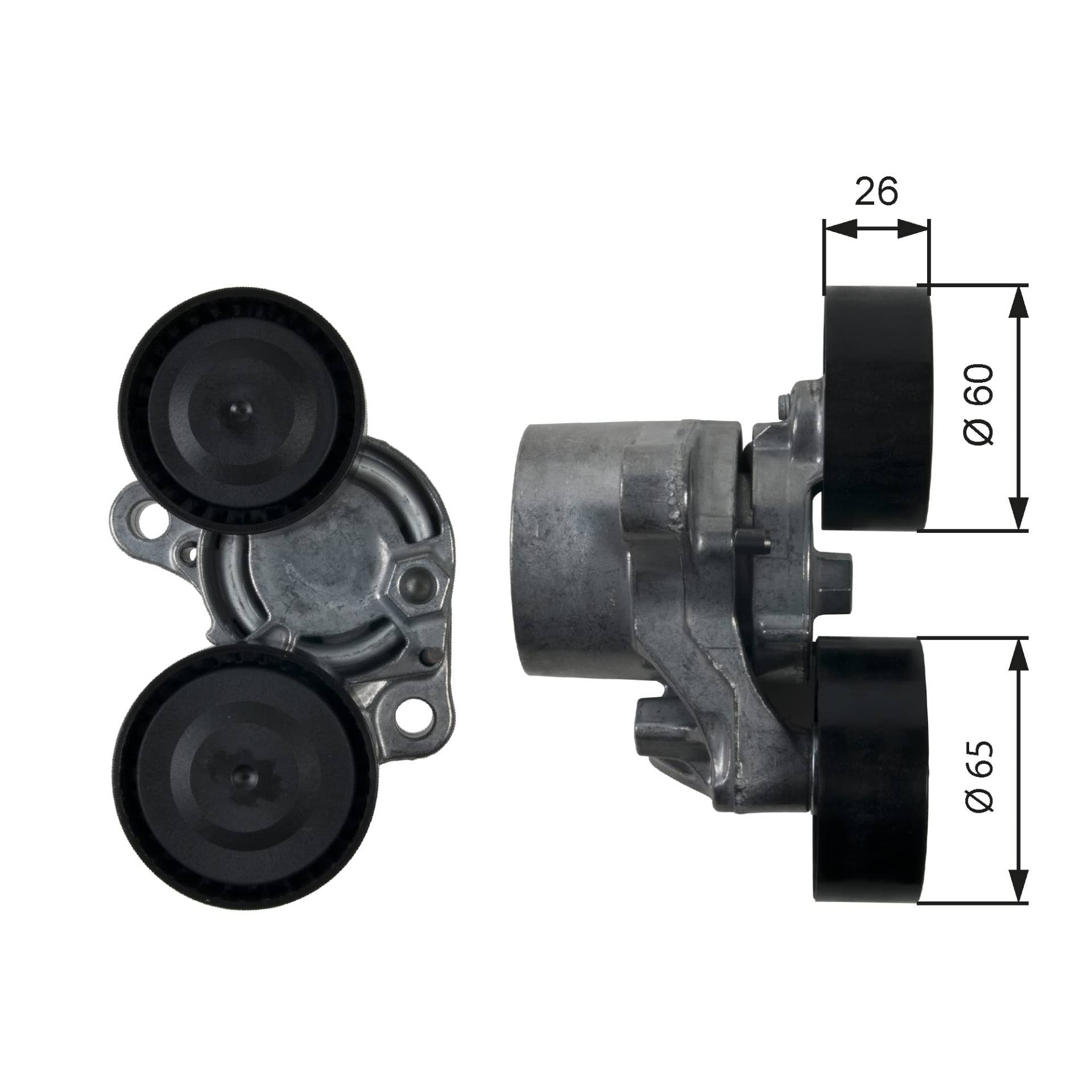 GATES DriveAlign Spannrolle T39199 von Gates