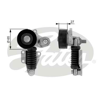 Spannrolle, Keilrippenriemen Gates T38399 von Gates