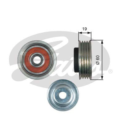 Spannrolle, Keilrippenriemen Gates T39181 von Gates